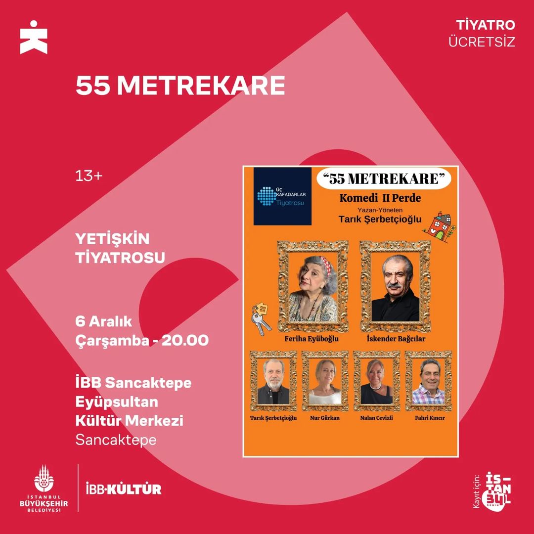 İBB Kültür - 55 Metrekare